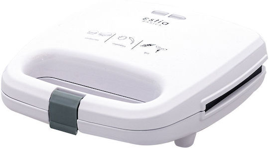 Estia Gusto Τοστιέρα για 2 Τοστ 750W Λευκή