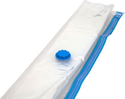 Estia Plastic Sac de Depozitare pentru Haine Etanș și cu Vid 80x60cm 2buc