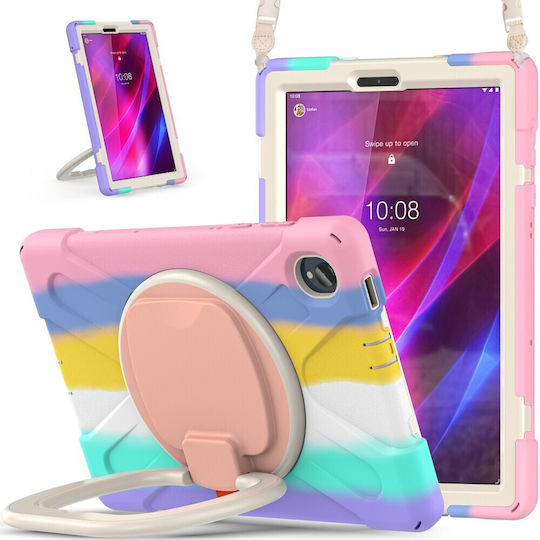 Back Cover Durable for Kids Multicolour Lenovo Tab M10 Plus TB-X606F