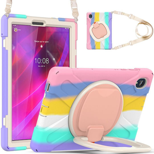 Back Cover Durable for Kids Multicolour Lenovo Tab M10 Plus TB-X606F