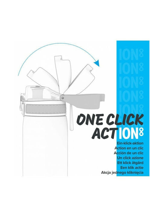 Ion8 Leak Proof Steel Water Bottle Бутилка Пластмаса За колоездене 500мл Оранжев