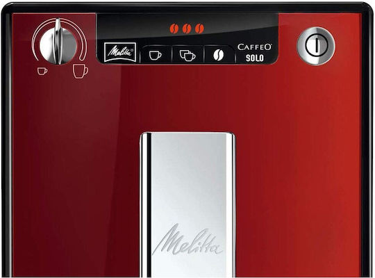 Melitta Solo Automatic Espresso Machine 1400W Pressure 15bar Red
