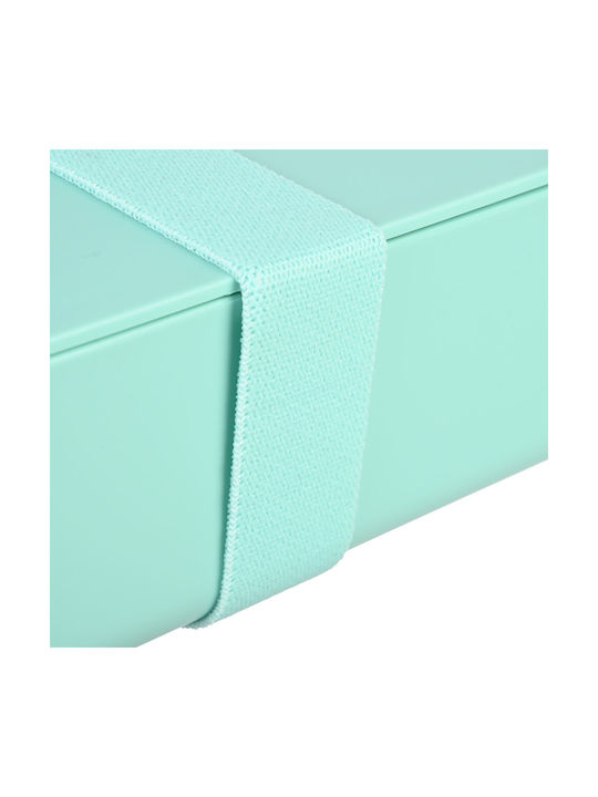 Estia Microwave Plastic Lunch Box Save The Aegean Bermuda Green 1000ml