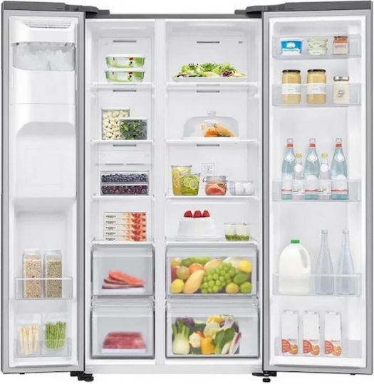 Samsung 635lt Total NoFrost Î178xL91.2xA71.6cm. Inox RS65DG5403S9