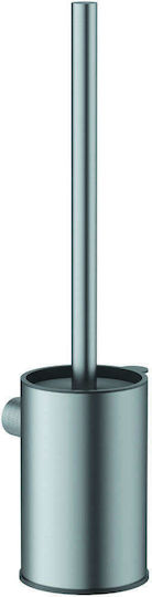 Orabella Metallisch Badezimmer Toilettenbürste Silber