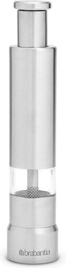 Brabantia Комплект Ръчни Солнички И Пиперници Inox В Сребрист Цвят 5.5см 2 Бройки