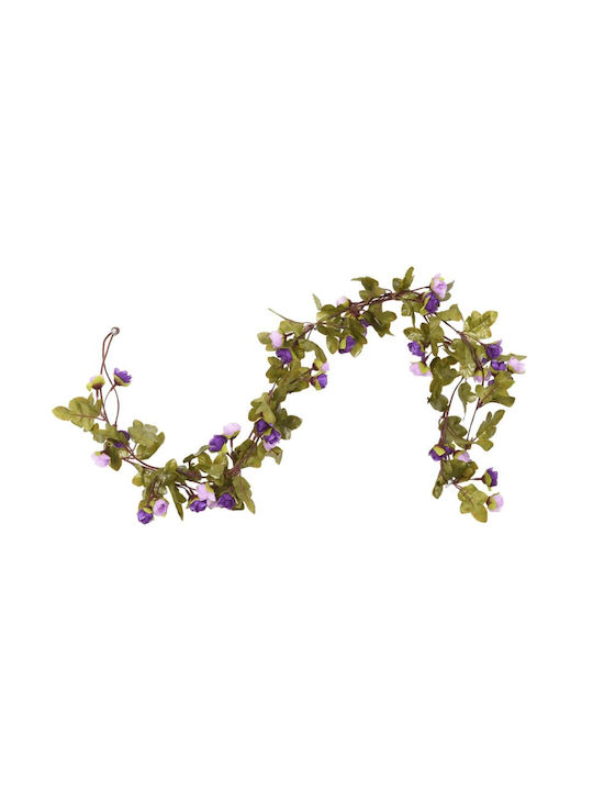 vidaXL Weihnachtsdekoration Blume Länge 215cm. 6Stück