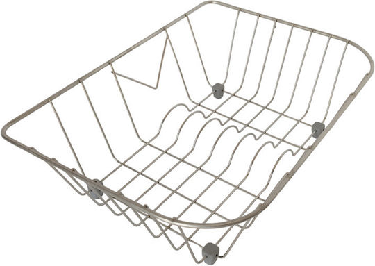 Sanitec Nr 20 Sită Pentru Chiuvetă Inox Argintie 35.5x31cm
