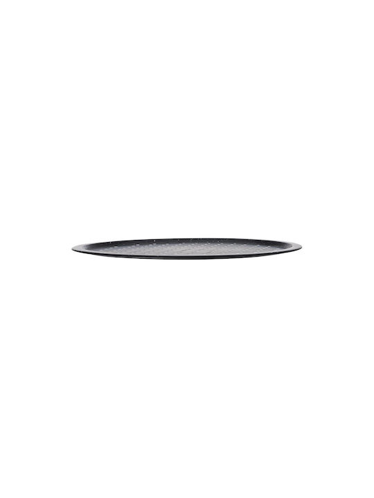 Pizza Pan Non-Stick Carbon Steel Perforated 33cm