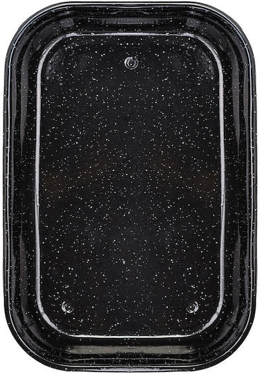 Homely Ston Ταψί Αλουμινίου με Εμαγιέ Επίστρωση 27x41cm