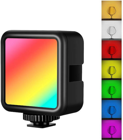 Puluz LED RGB Licht 2500 - 9000K 6W mit Lichtstärke Lux 800