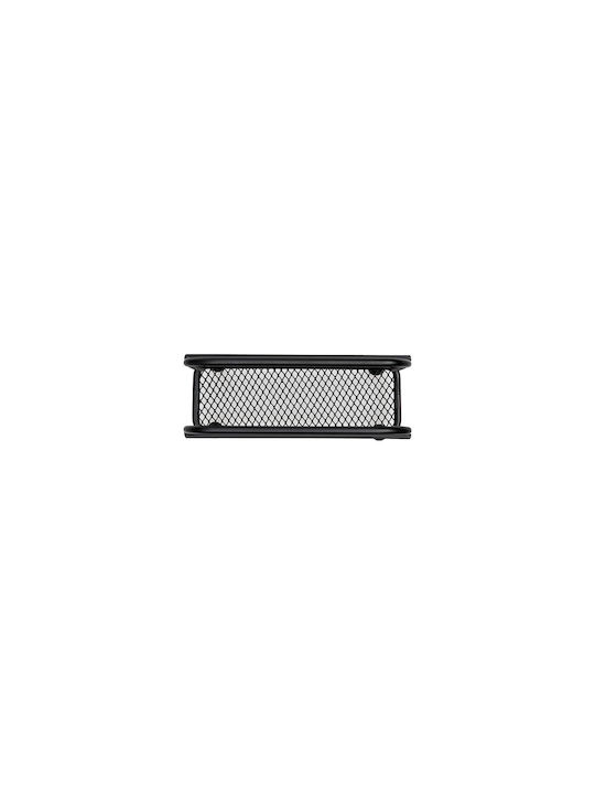 Napkin Holder Upright Metal Black Metallic