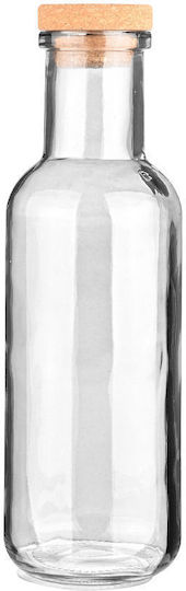 Estia Μπουκάλι Νερού Γυάλινο με Φελλό Διάφανο 1000ml Estia Μπουκάλι Νερού Γυάλινο με Φελλό Διάφανο 1000ml
