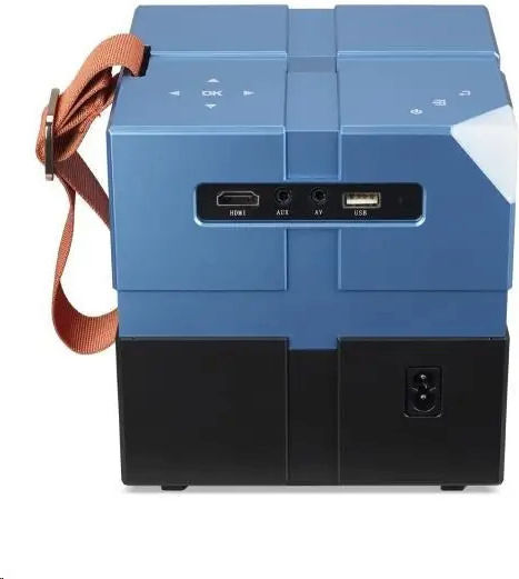 Aopen QH12a MR.JWV11.001 Mini Projector LCD HD Λάμπας LED με Wi-Fi και Ενσωματωμένα Ηχεία