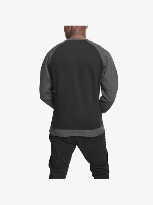 Urban Classics Men's Sweatshirt Black/Charcoal