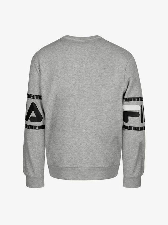 Fila Crewneck Ανδρικό Φούτερ Lgreymarl/black/white