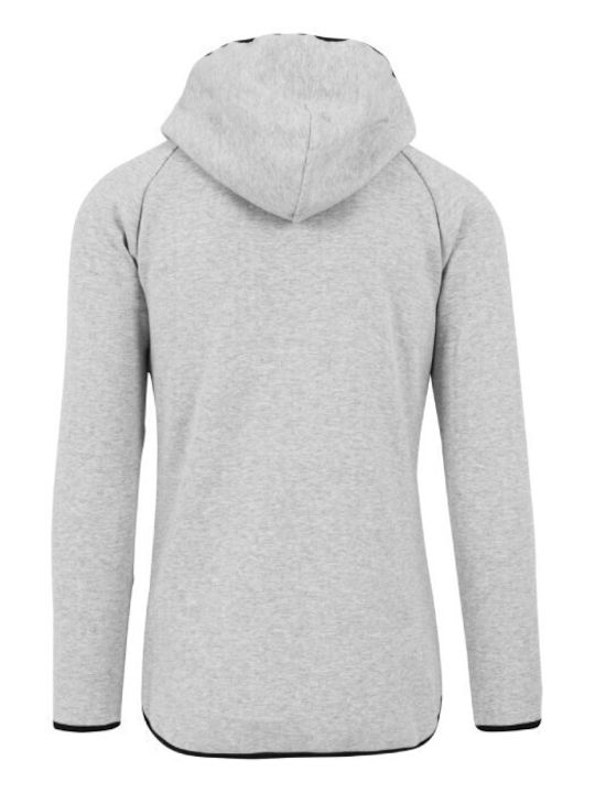 Ζακέτα με Κουκούλα Grey