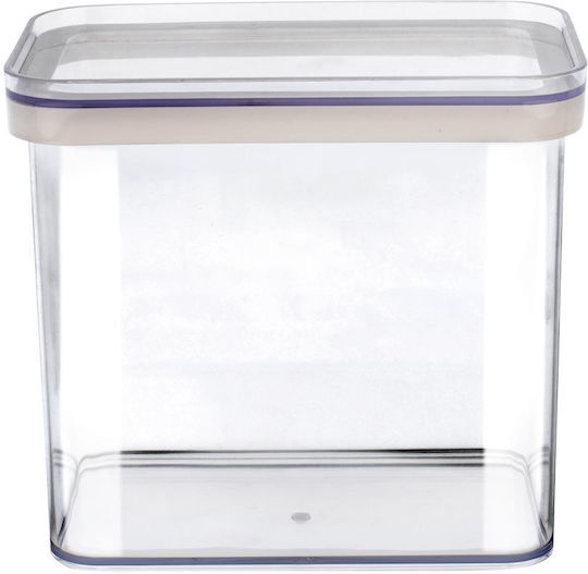 Estia Vase Allgemeine Verwendung mit Deckel Kunststoff Transparent 1650ml Estia Vase Allgemeine Verwendung mit Deckel Kunststoff Transparent 1650ml