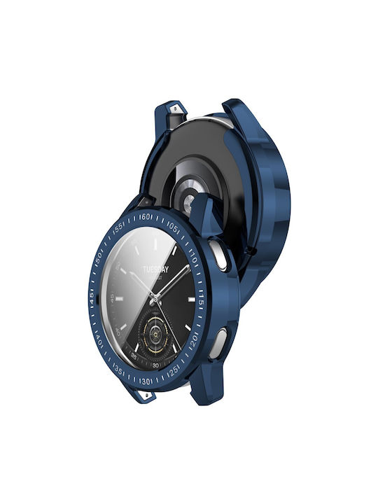 Silicone Case in Blue color for Xiaomi Redmi Watch 3 Lite / Watch 3 Active