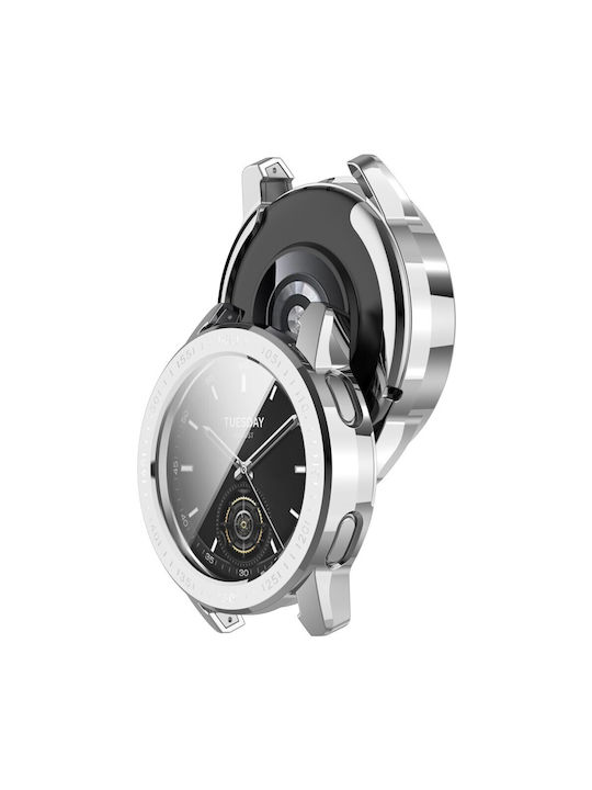 Θήκη Σιλικόνης σε Ασημί χρώμα για το Xiaomi Redmi Watch 3 Lite / Watch 3 Active