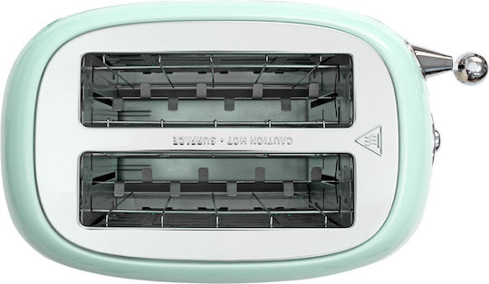 Estia Retro Epoque Toaster 2 Slots 815W Green