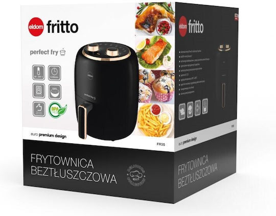 Eldom Fritto Heißluftfritteuse 3.5Es Schwarz