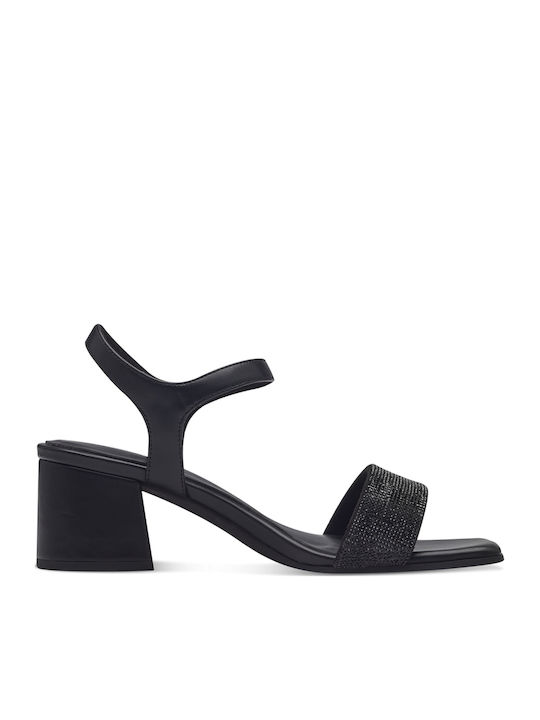 Sandalen Anatomisch mit Strass Schwarz