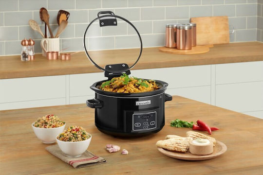 Crock-Pot Мултикукър 220W с Капацитет 4.7лт Черен