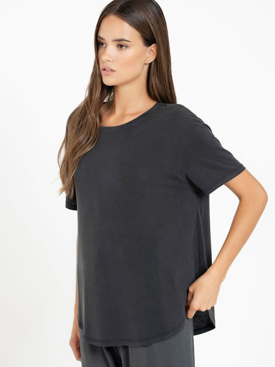 Philosophy Wear Damen T-Shirt Black