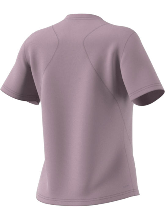 Hiit Damen Sportlich T-Shirt Purple