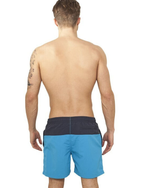 Urban Classics Men's Swimwear Shorts Navy/Turquoise