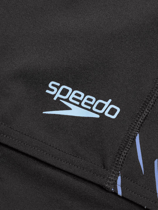 Speedo Men's Racing Jammer Swimsuit Black