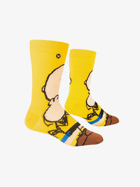 Odd Sox Men's Socks Yellow