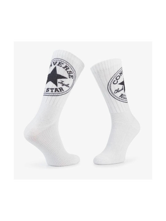 Converse Crew Men's Socks White/Black 2Pack