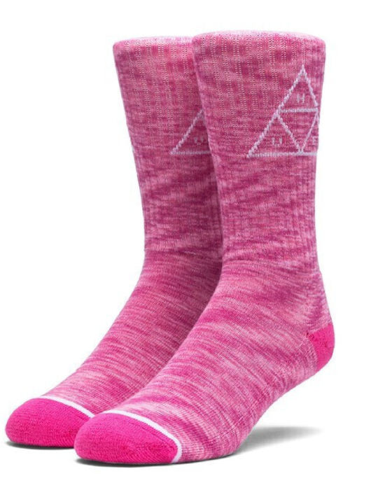 HUF Melange Triple Triangle Чорапи Black 1Пакет
