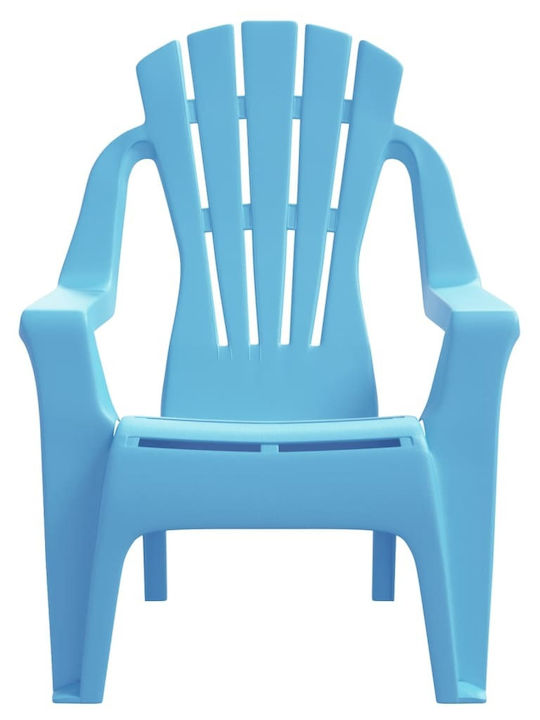 Outdoor-Stuhl Polypropylen Blue 2Stück 37x34x44εκ.