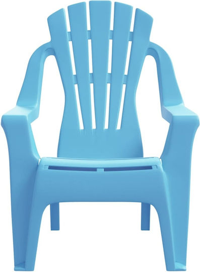 Outdoor-Stuhl Polypropylen Blue 2Stück 37x34x44εκ.