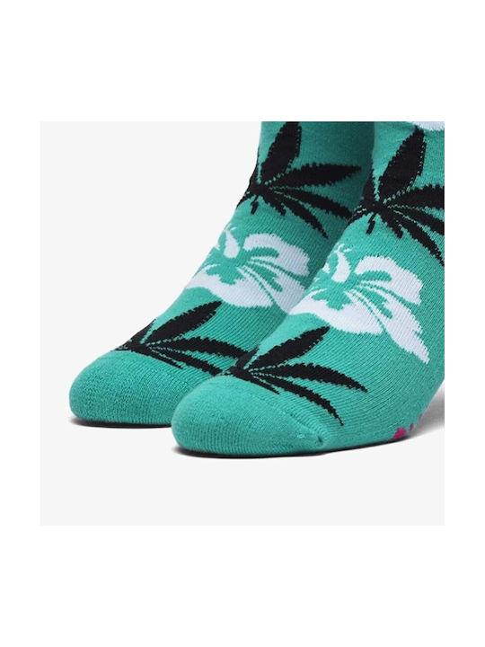 HUF Plantlife Bărbați Șosete BRIGHT AQUA 1Pachet SK00205