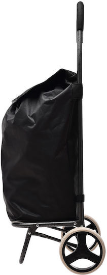Neo Fabric Shopping Trolley Black