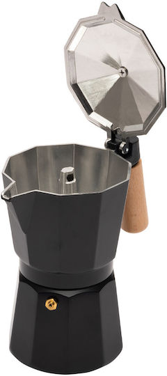 Estia Stovetop Espresso Pot 3 Cups Gray