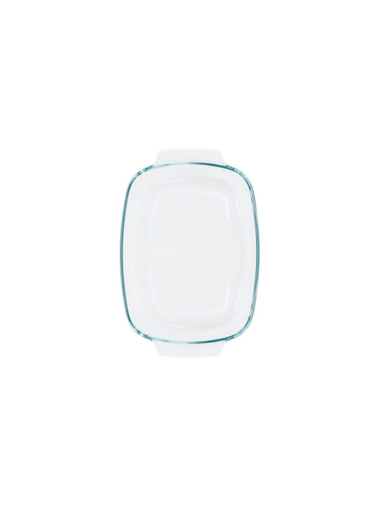 Estia Crystal Ορθογώνιο Πυρίμαχο Σκεύος Γυάλινο 34x22x6cm