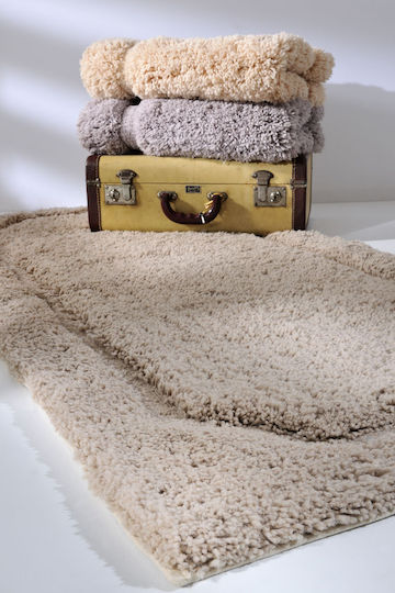 Down Town Home Bath Mat Verona 60-0203 Dirty White 60x90cm