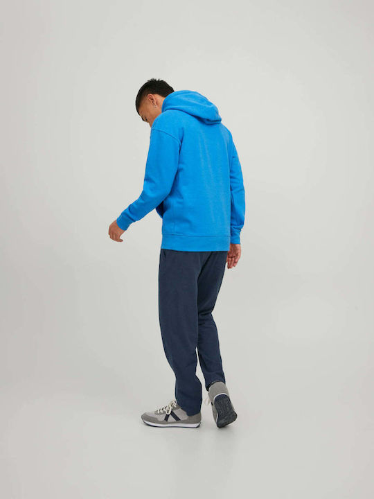 Trousers Elastic in Tapered Line Navy Blazer