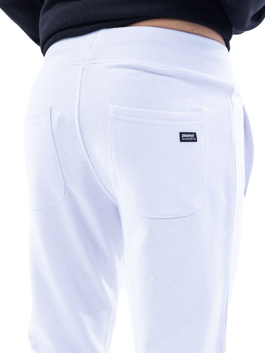 Jogginghose ohne Gummizug White