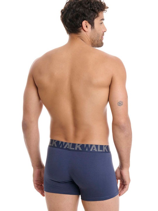 Ανδρικά Μποξεράκια Μπλε Σκουρο-γκρι 2Pack