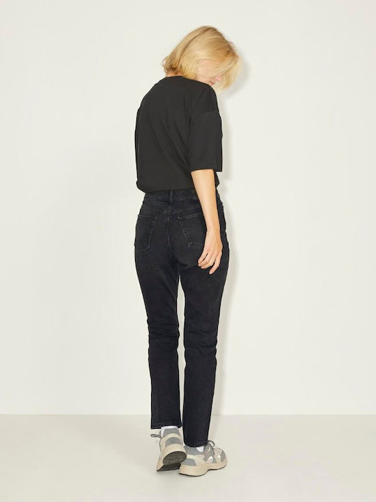 Ψηλόμεσο Γυναικείο Jean Παντελόνι σε Slim Εφαρμογή Black