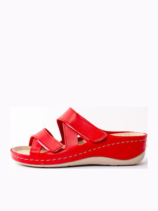 Anatomical Women's Red Slippers Vesna