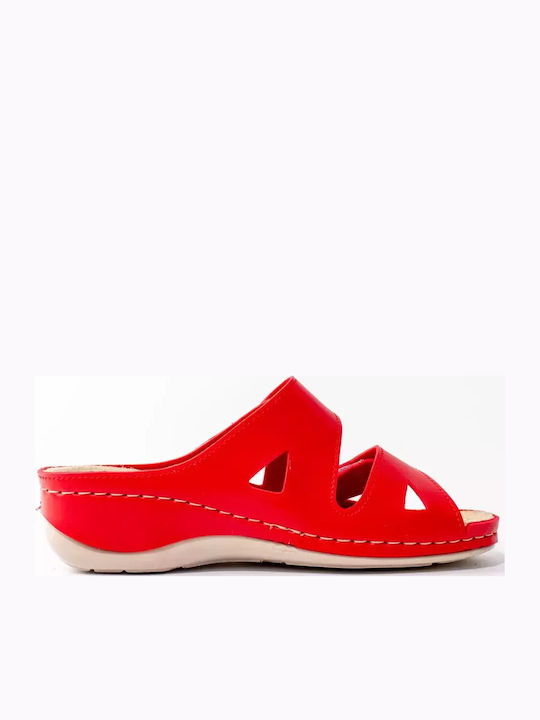 Anatomical Women's Red Slippers Vesna