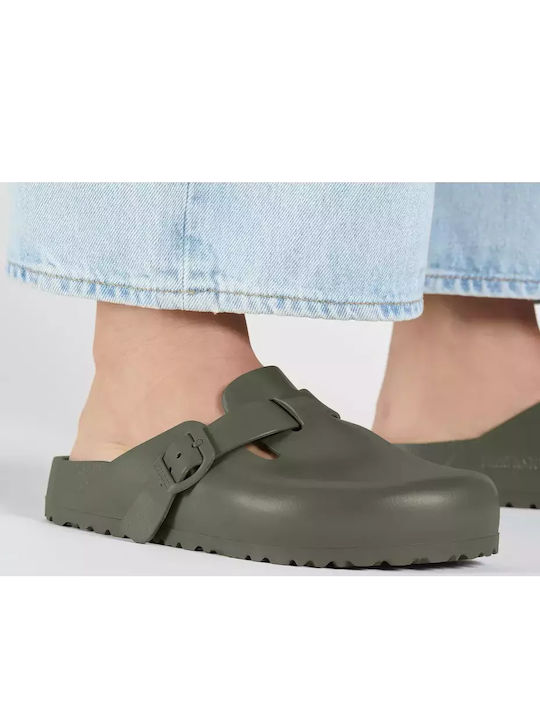 Birkenstock Boston EVA Women's Anatomic Clogs Khaki