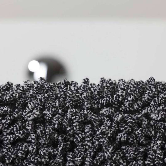 Sealskin Bath Mat Cotton Square Misto 294616819 Black 60x60cm